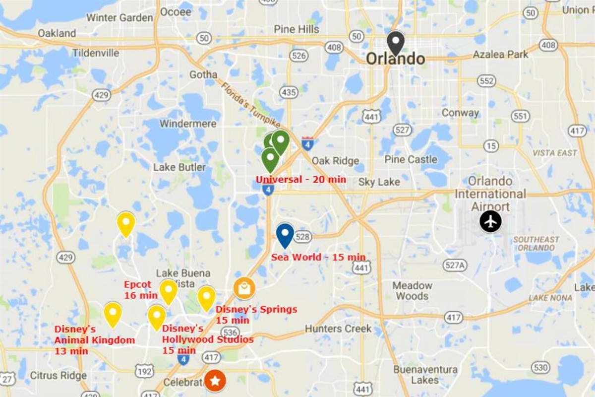 You will be close to everything!