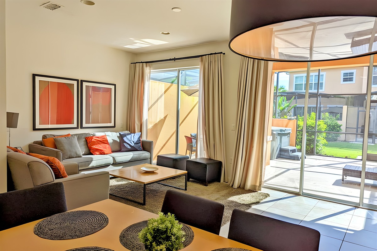This bright and spacious vacation home with Hot Tub comfortably accommodates up to 6 guests.