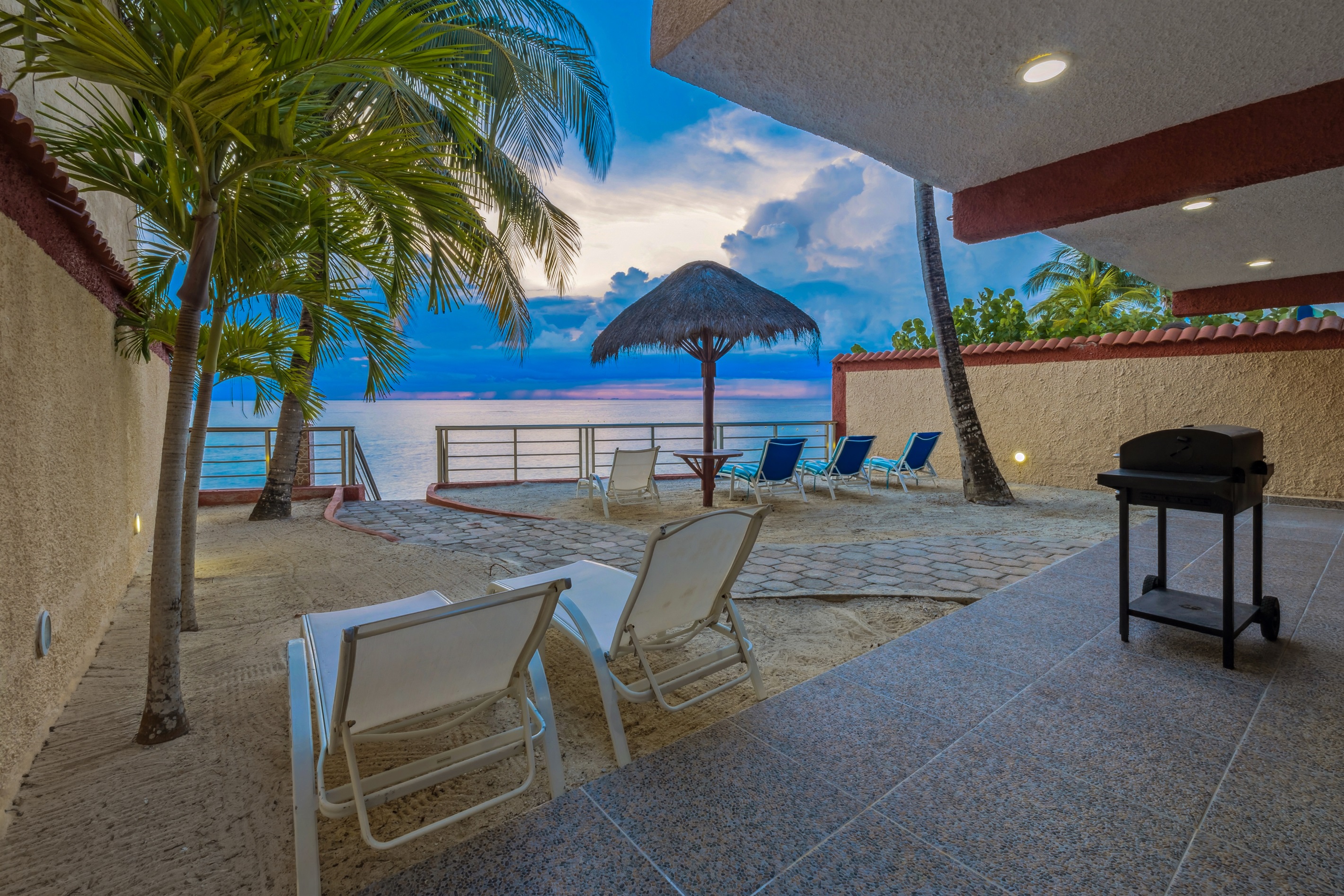 View of Backyard from Outdoor Patio