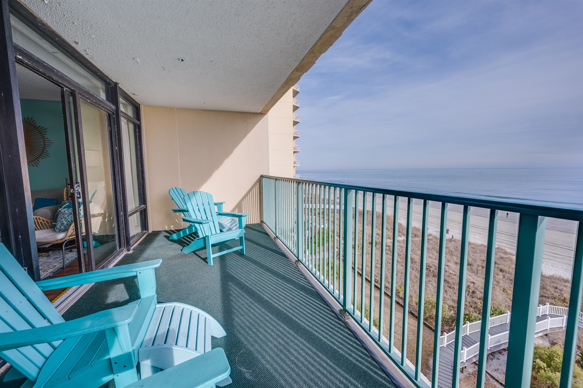 Amazing View from the Balcony!