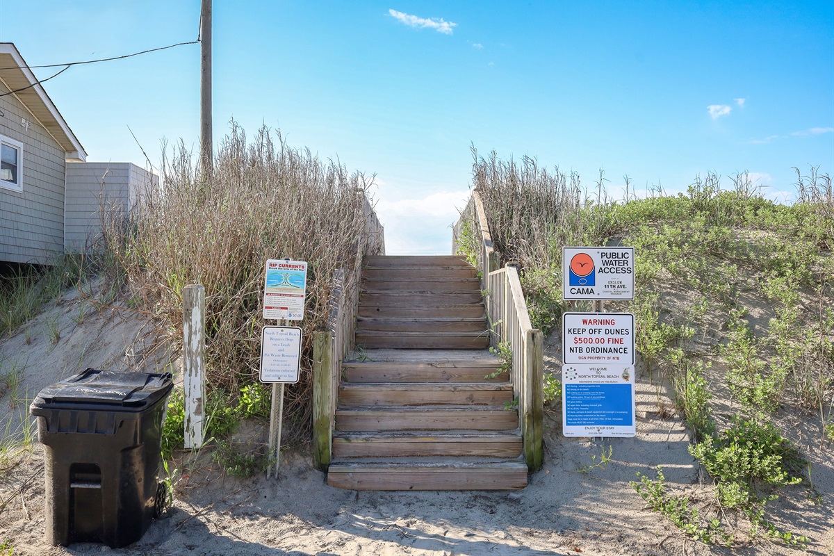 Beach access