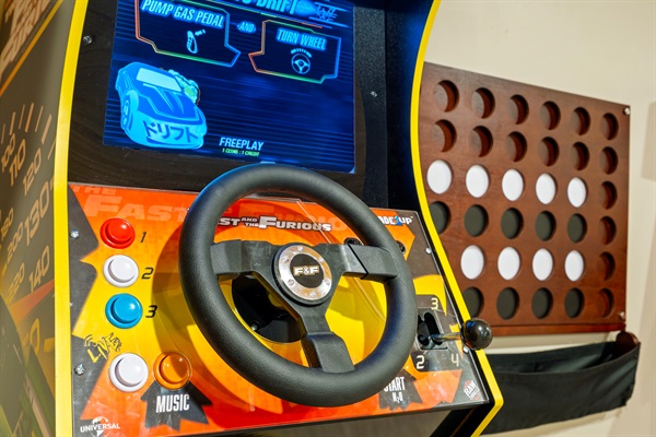 Bring the thrill of the arcade home with Fast & Furious racing fun.