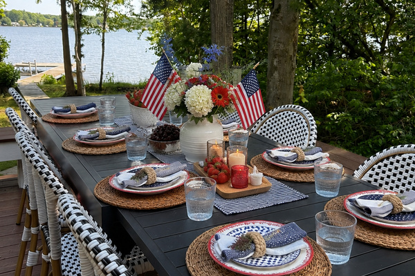 After a day on the lake, gather on the deck for the perfect summer dinner, chilled drinks, and easy conversation. With the water just steps away and the breeze in the pines, happy hour here tends to turn into an entire evening.