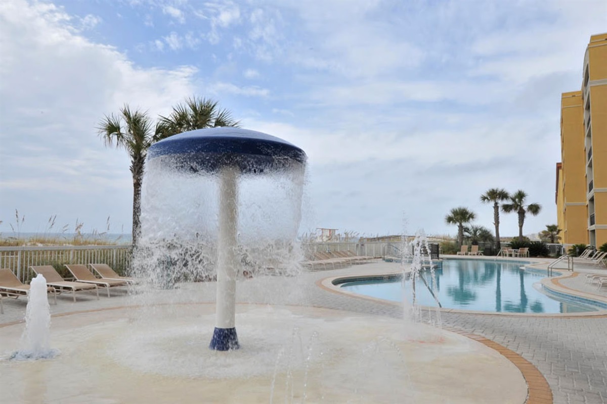Splash Pad for enjoyment by the little ones
