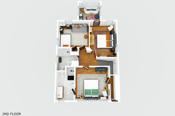 Accurate 3D rendering of 2nd Story