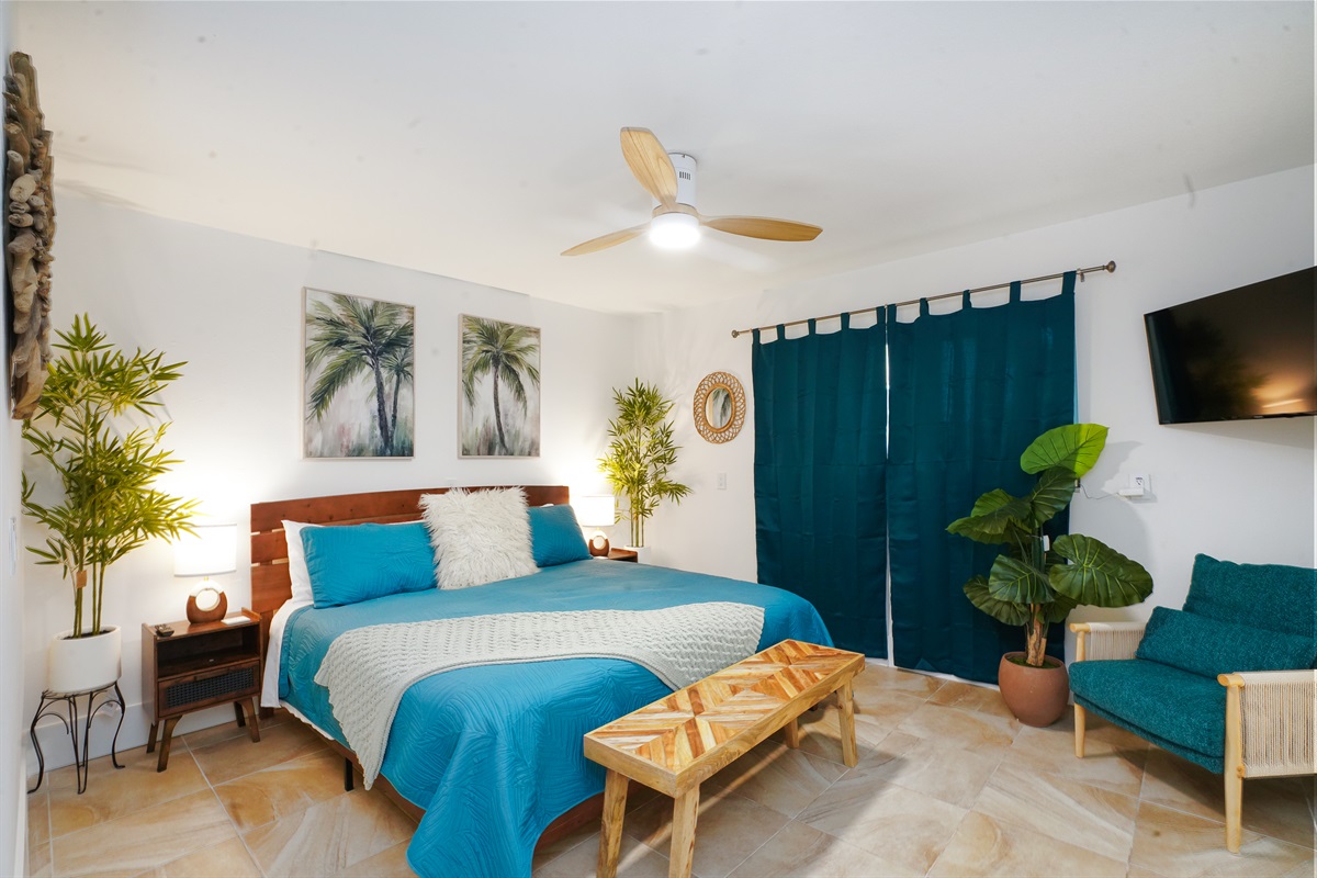 Tropical Oasis Bedroom 1