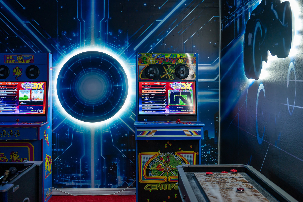 Game Room at Villa Ichabod