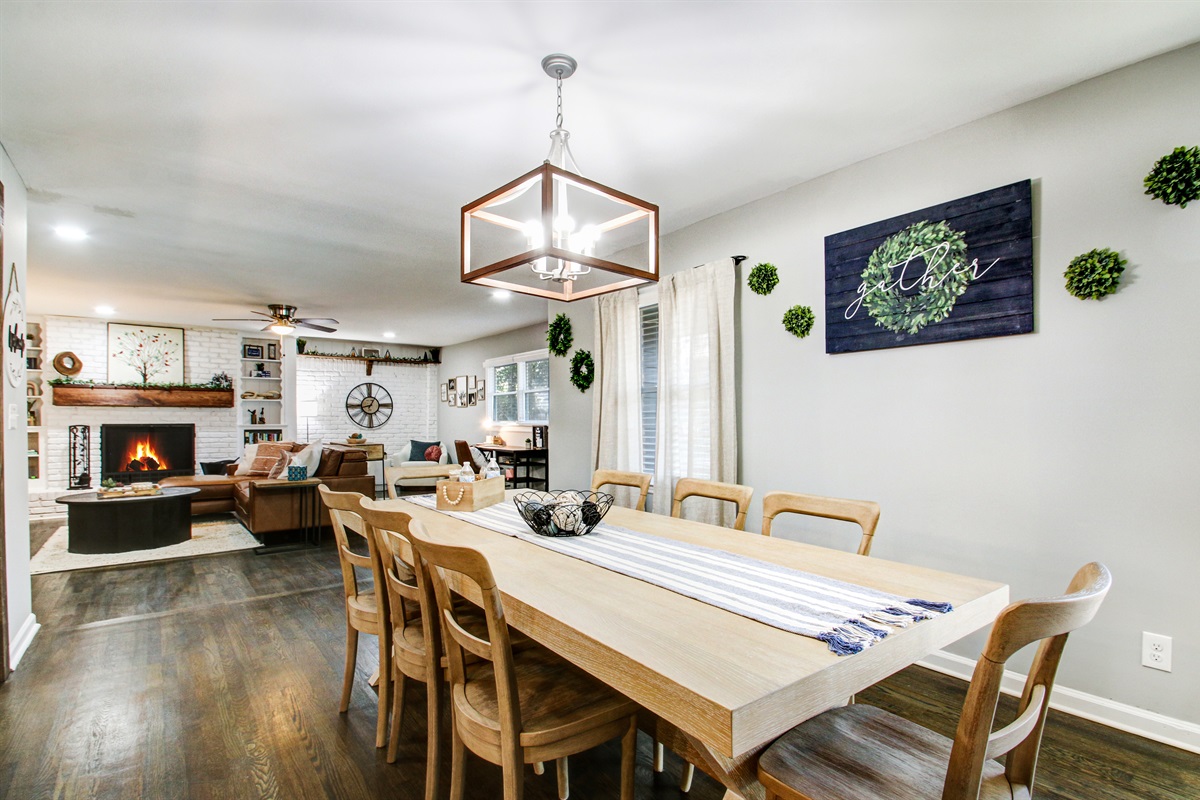 Enjoy a Meal at Home