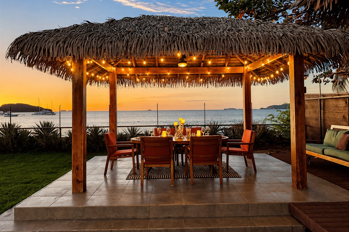Evening Dinning by the Beach 