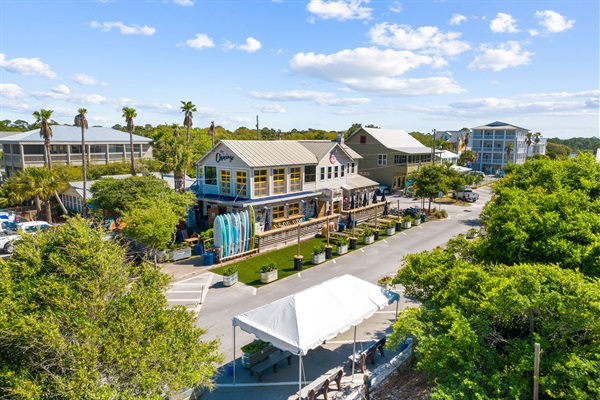 Some local Shops & Eateries (pictured is Chiringo's a casual beachside bar and eatery.