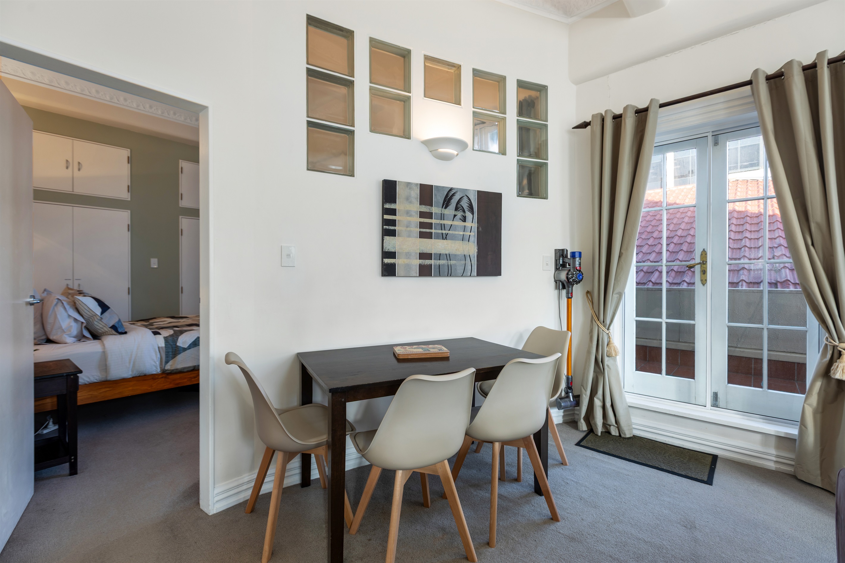 dining area - total 6 chairs