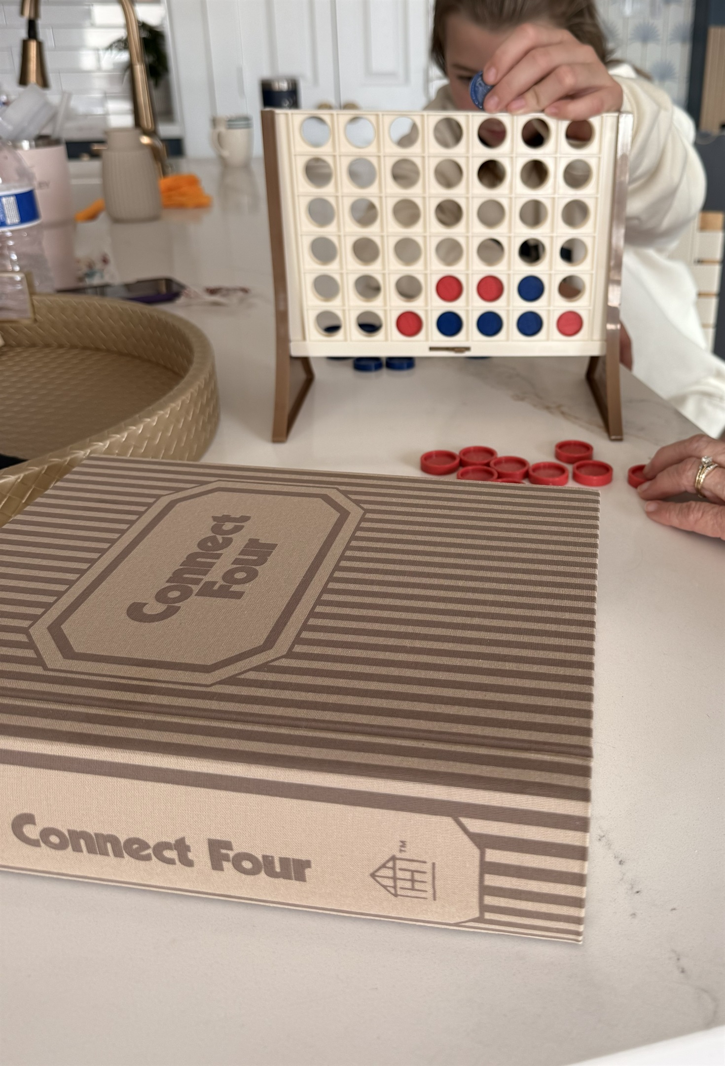 a game of Connect4 ready for you to play, no matter your age!