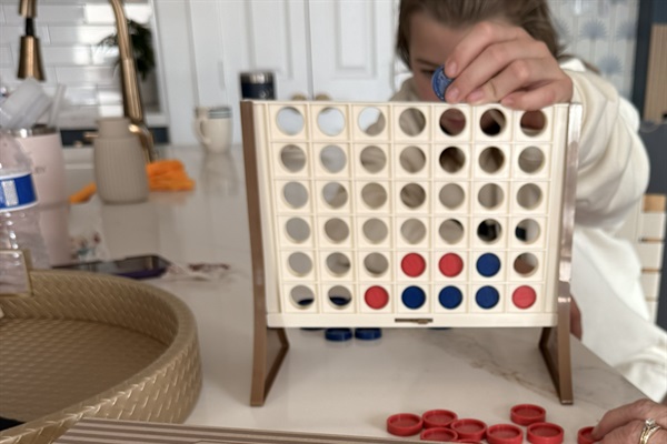 a game of Connect4 ready for you to play, no matter your age!
