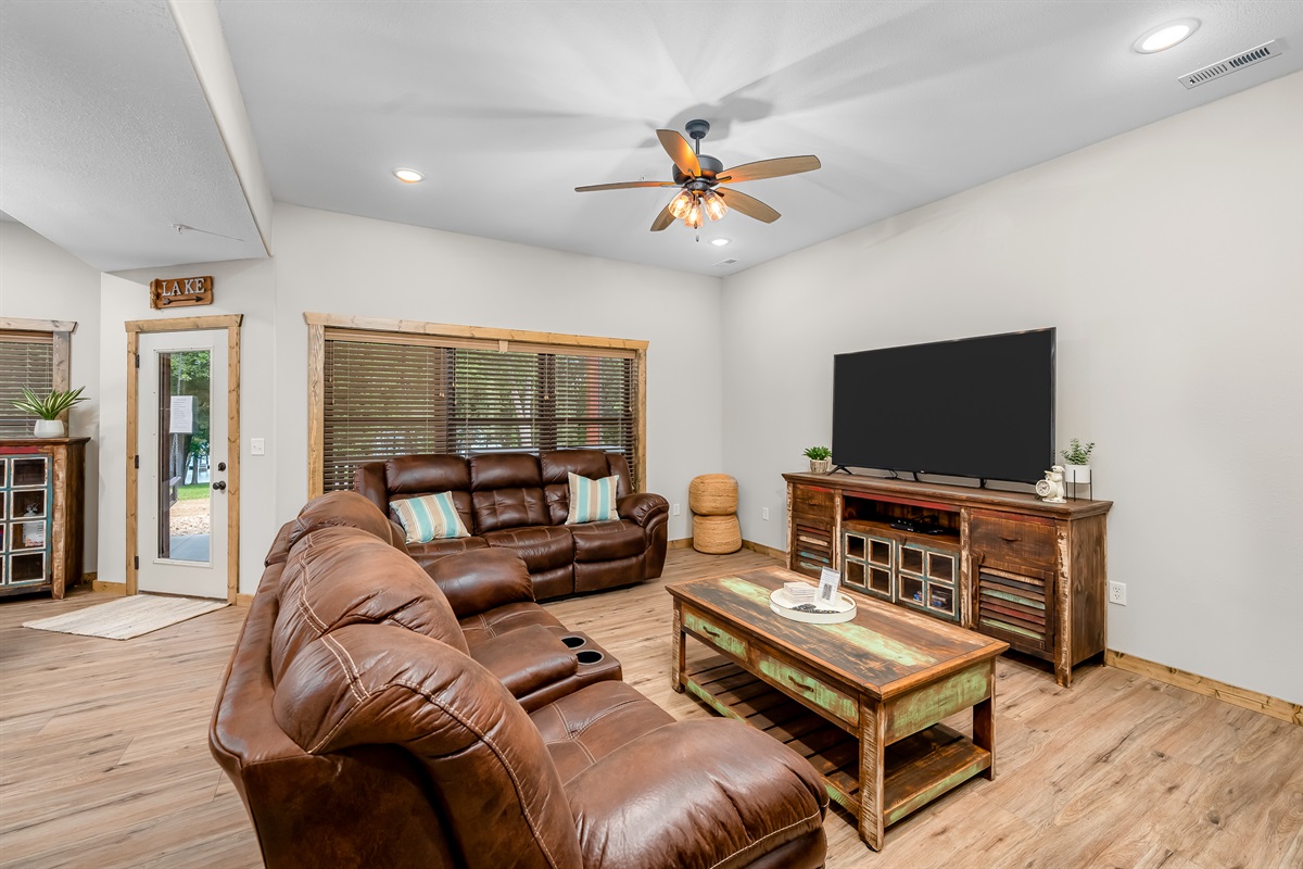 Lower level living space