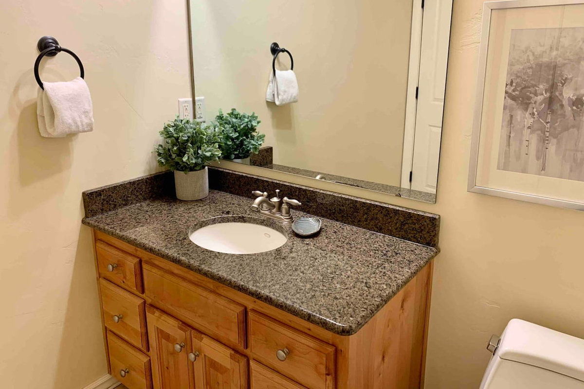 Half bath on main floor