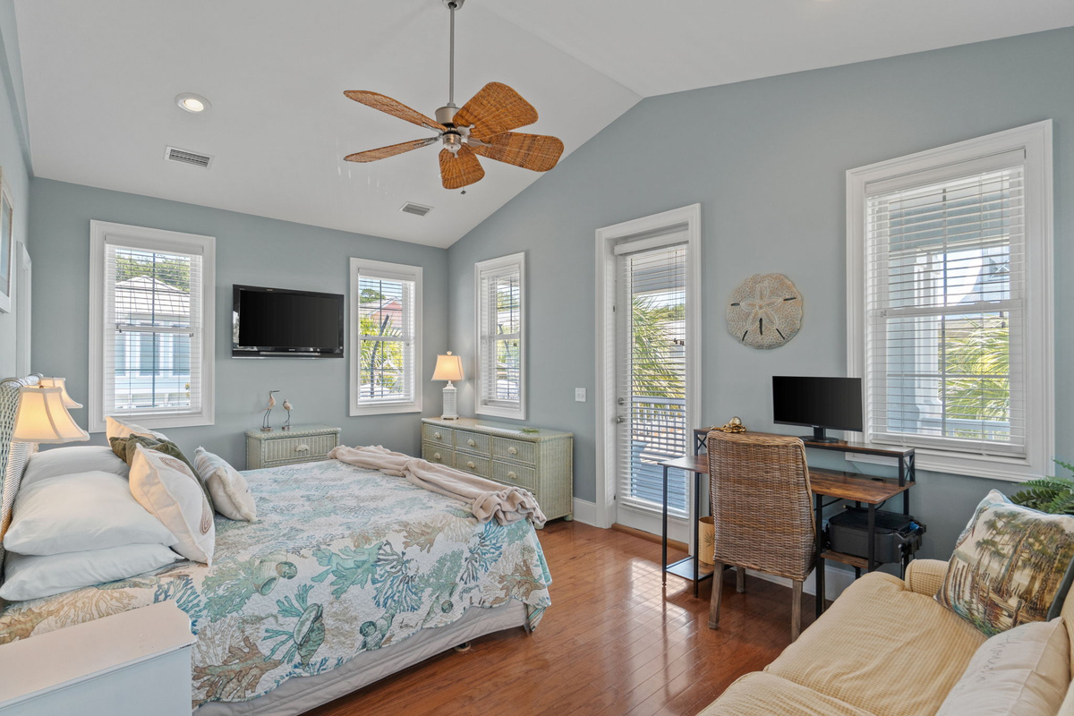 Master Bedroom with private balcony