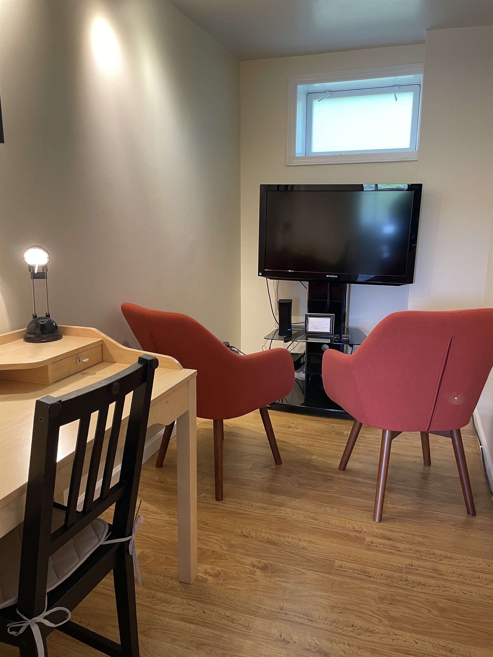 1st floor office/gaming room BYO console