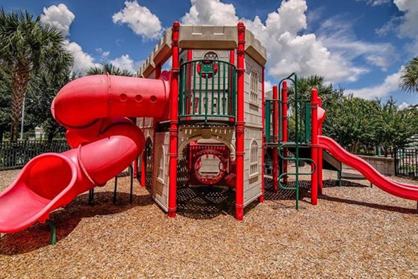 This playground I located on Teascone Blvd, 5 minute walking distance from Villa
