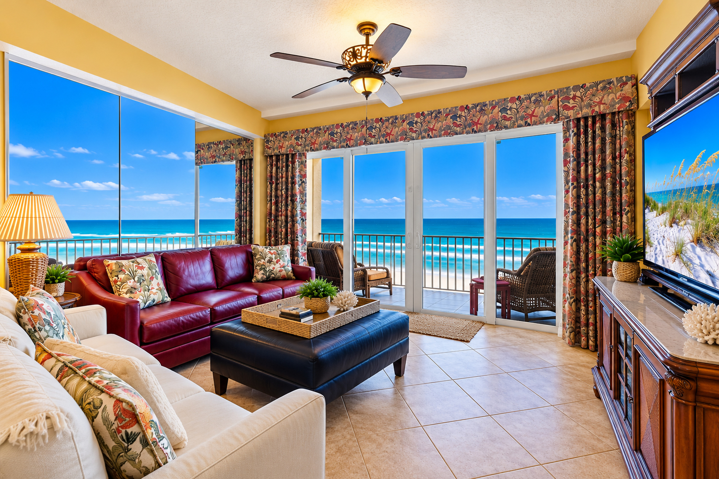 Living Room leads to balcony