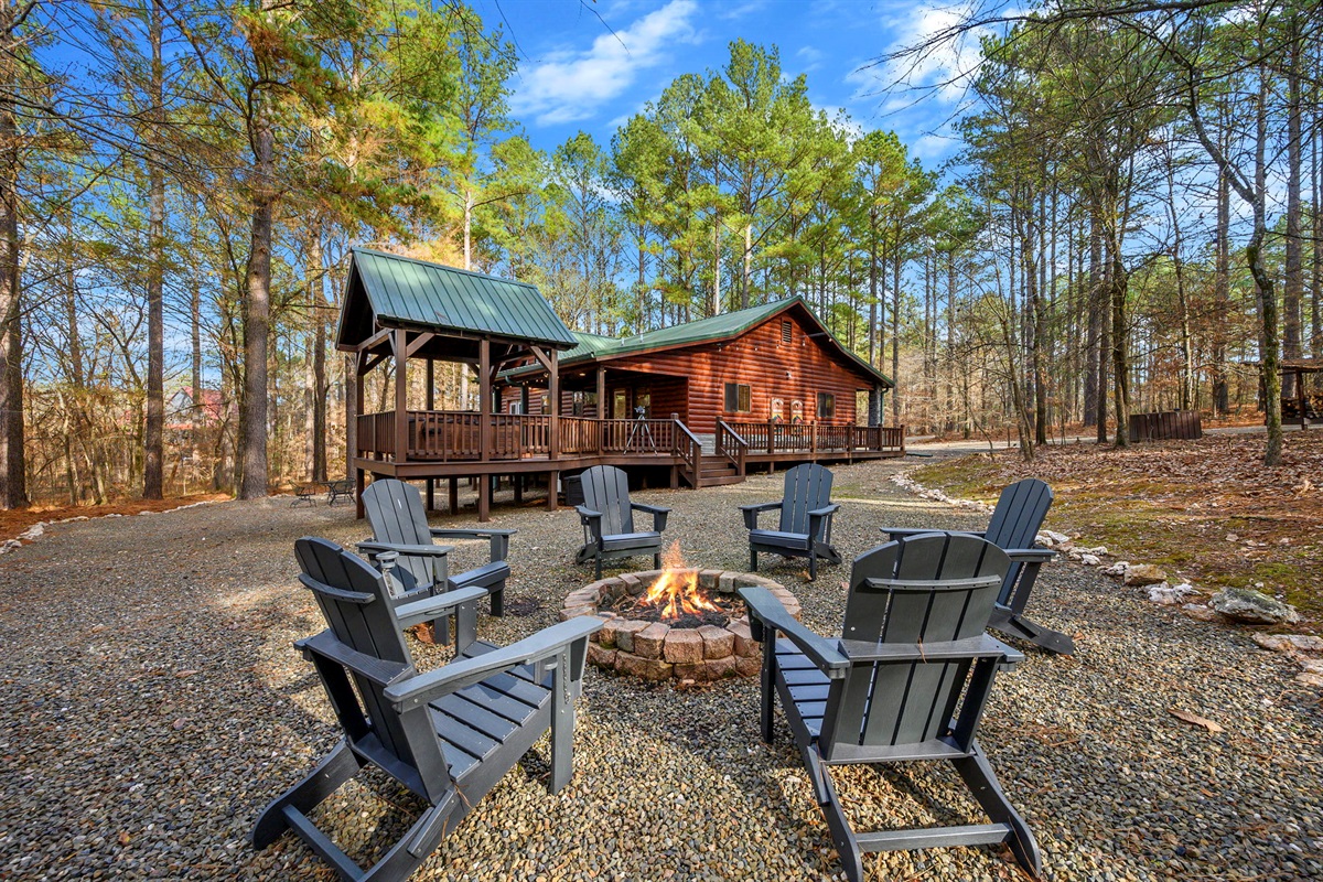 ATV-friendly location near Broken Bow’s favorite spots 🏞️