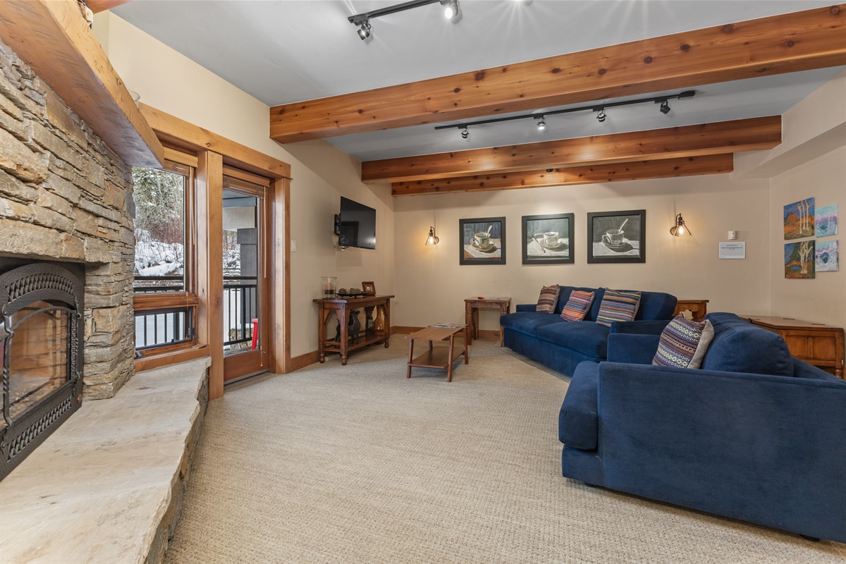 Living Room with Sleeper Sofa