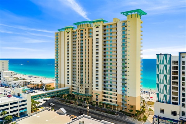 Aerial view of Aqua Complex