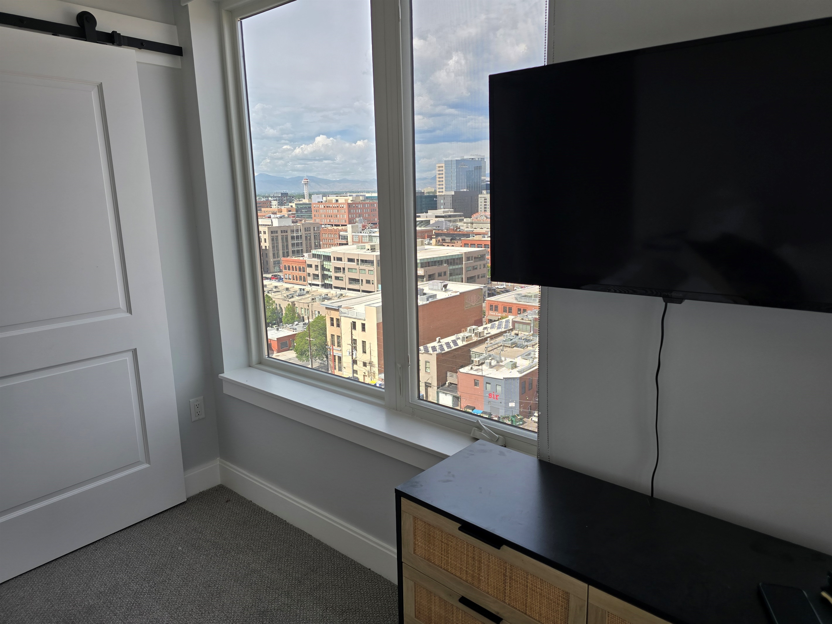 Amazing views - giant walk in closet with barn doors - smart TV
