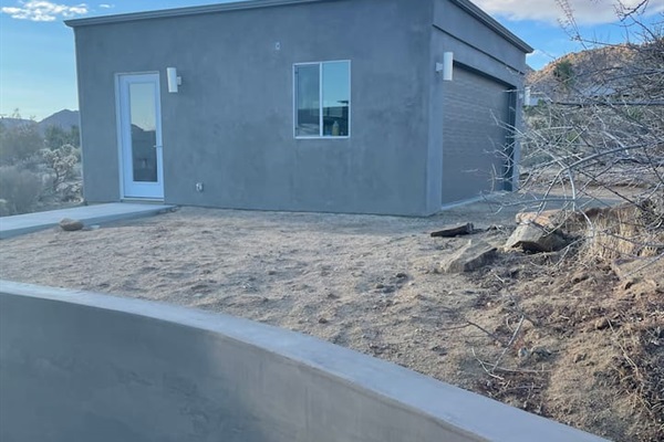 Garage available for Tesla charging.