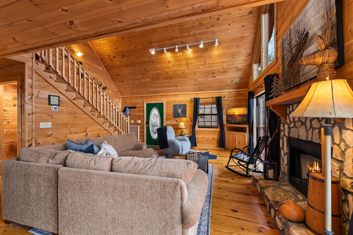 The open layout encourages conversation and shared experiences.