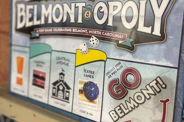 Play a game of Belmontopoly! 