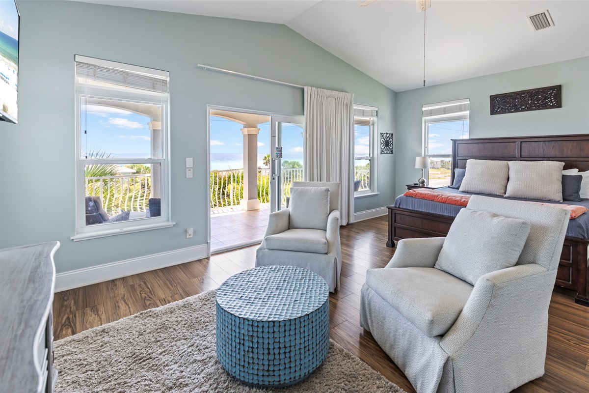 Gulf Views from 3rd Floor Master Bedroom