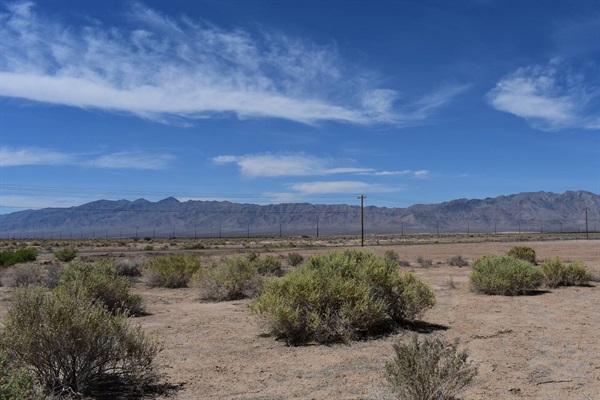 Enjoy the peace & quiet!! This is the view of California's Nopah Mountains from the bedroom window!!