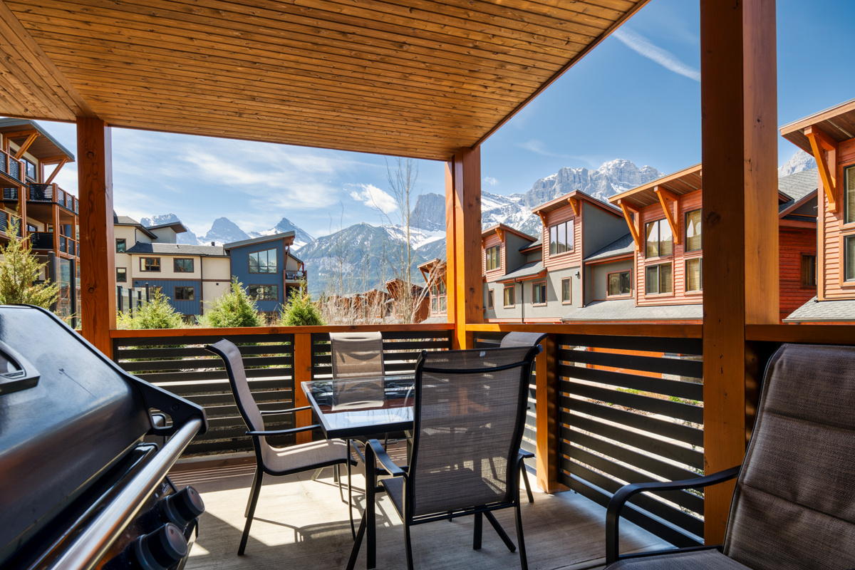 Enjoy morning coffee outside and admire the view