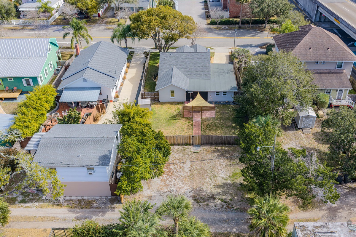 Bird's Eye View facing East