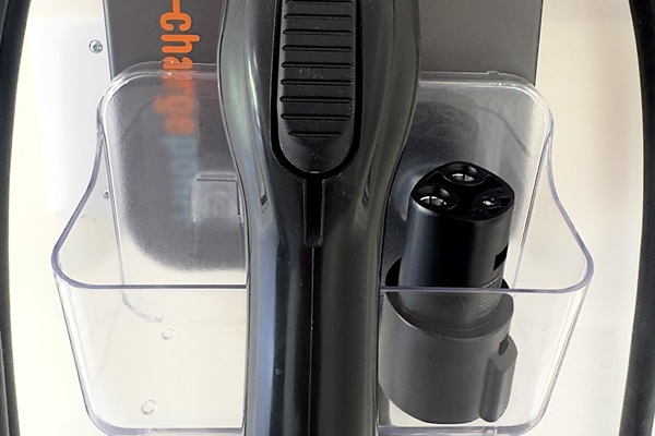 Level 2 EV charger (J1772 & Tesla compatible w/ provided adapter)