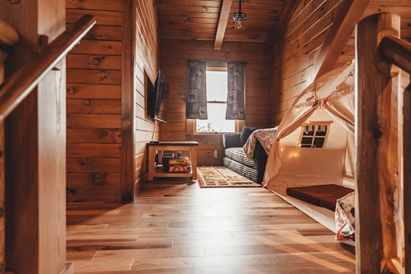 Walk-Up Stairs to Find a Kids Haven!