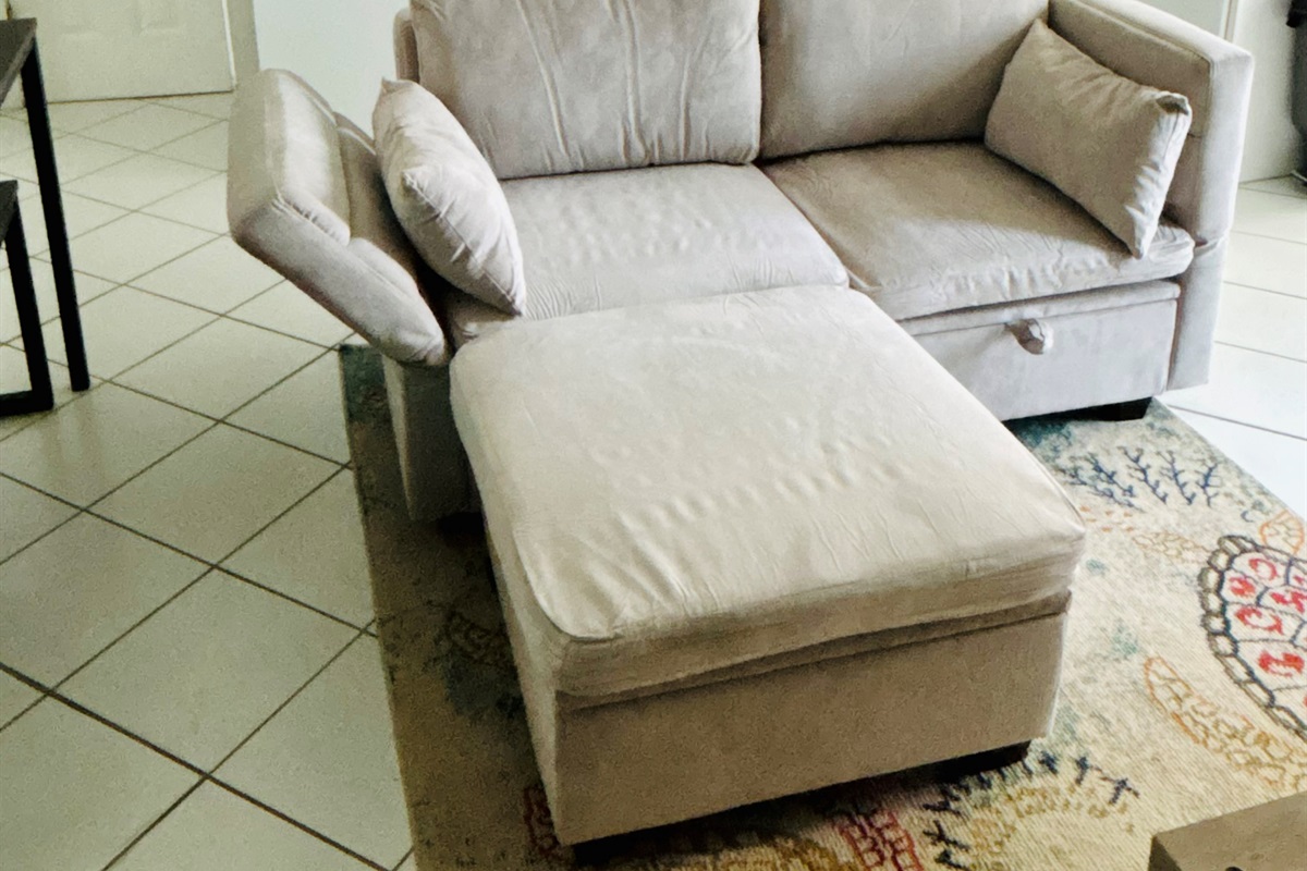Main Living View #3- Reclined Arm Sofa