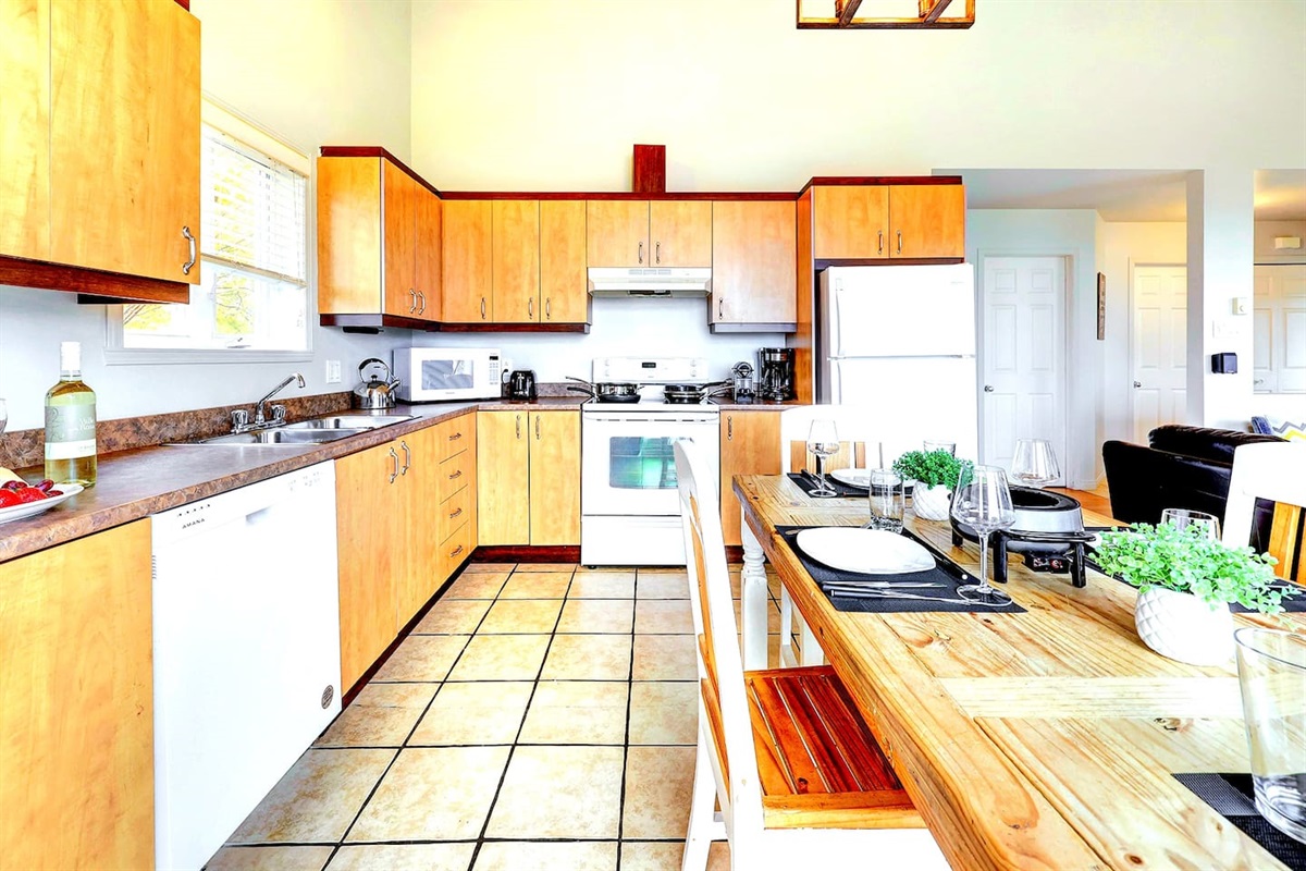 This welcoming kitchenette adds extra comfort to your stay.