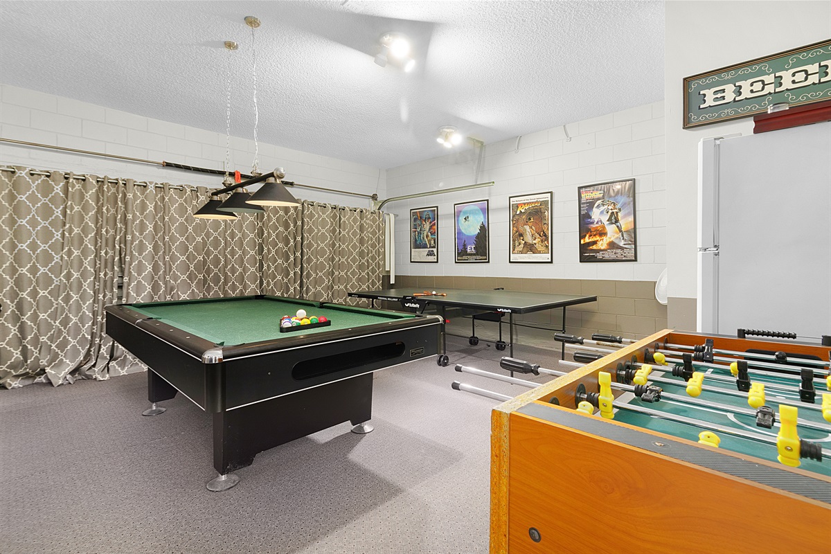 Lots of games to entertain the whole family!