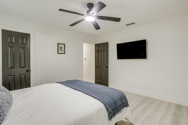 Smart setup for privacy and relaxation during your stay in the Cowboy Capital.