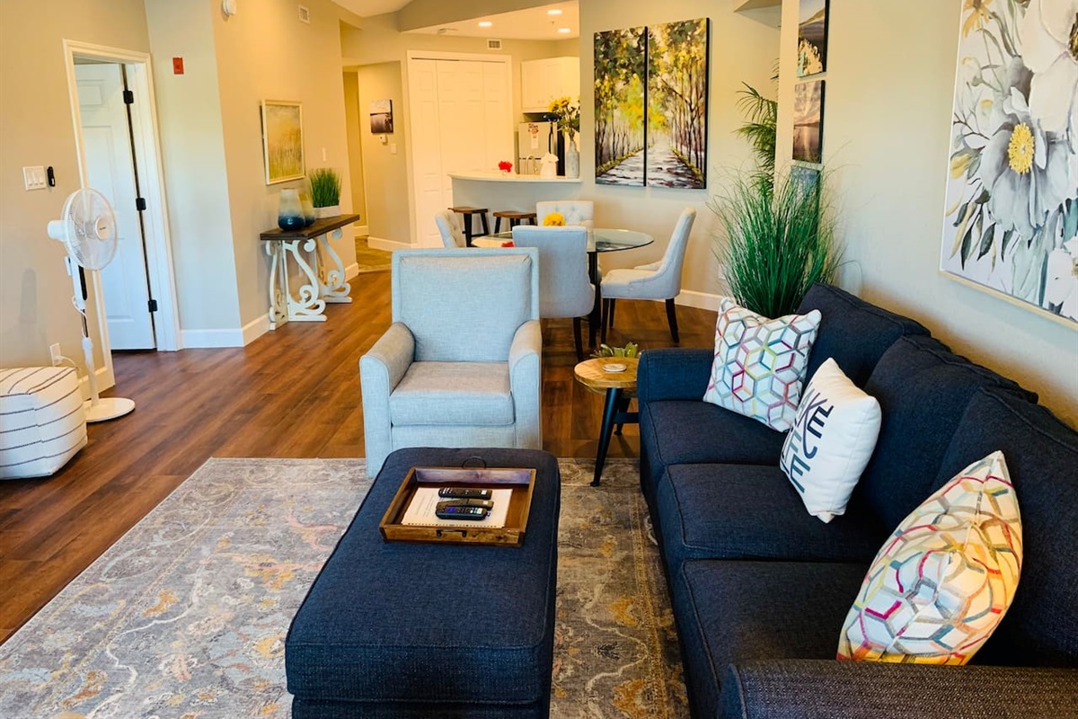 Comfortable Seating Area in Living Room