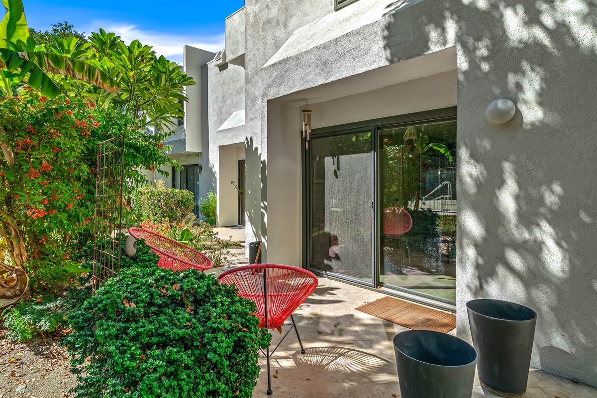 Back patio