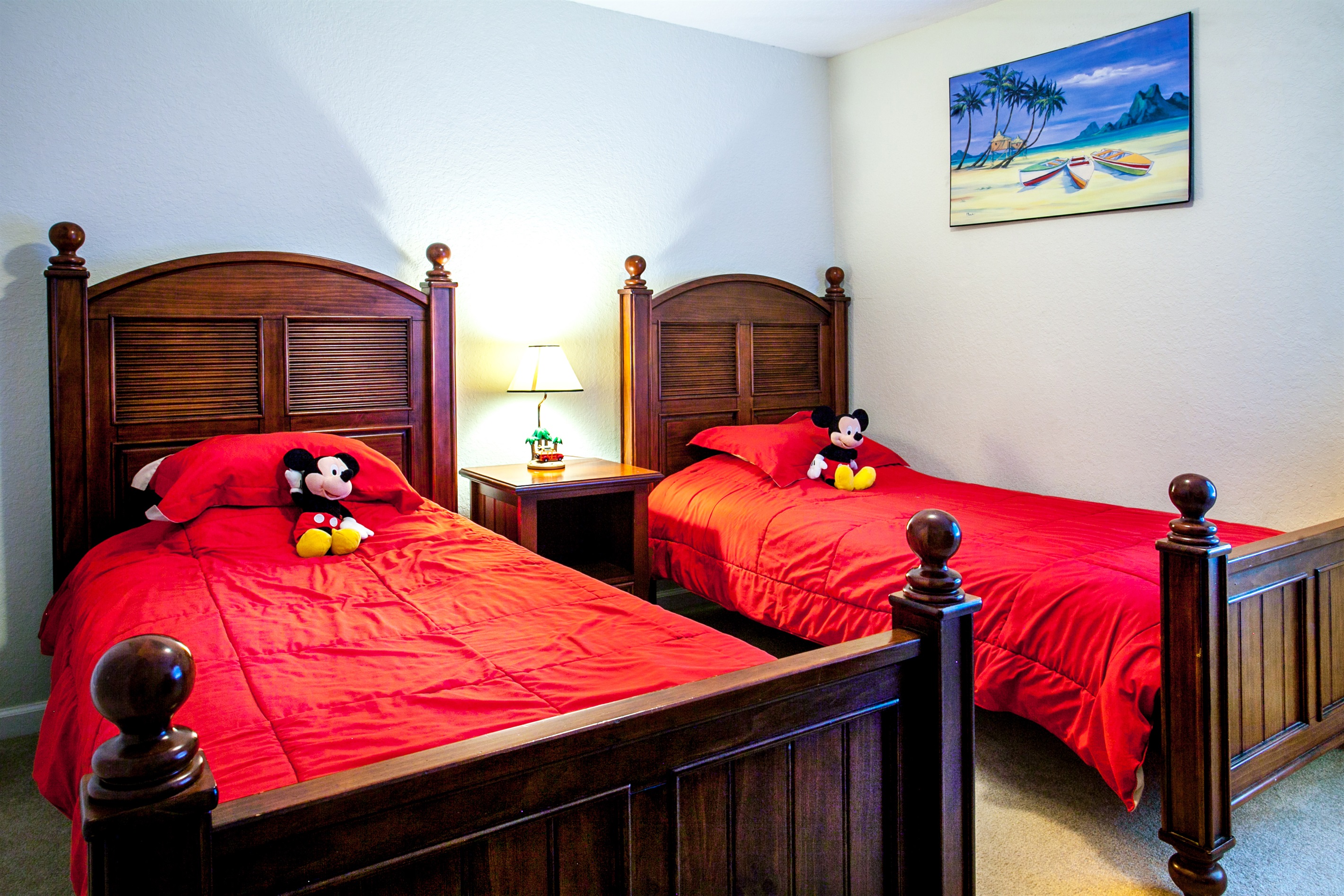 Upstairs Twin Mickey Room