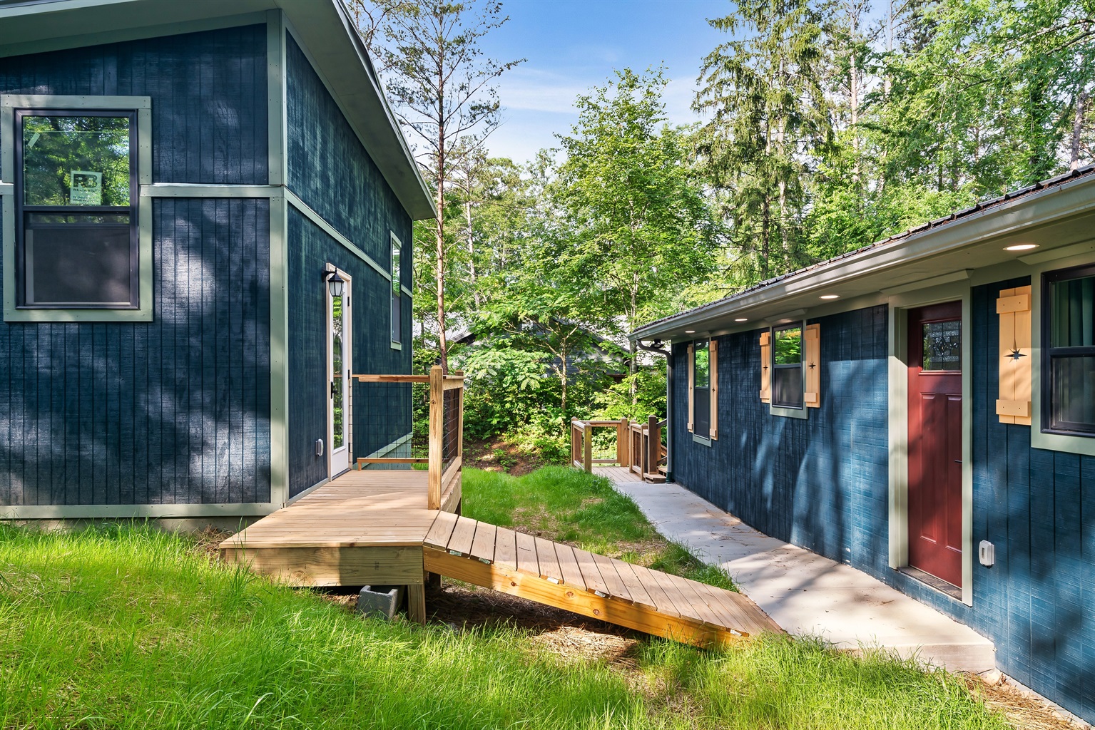 Welcome to Mid Mod Mountain Bliss! Your private, custom-built cabin is nestled among the trees in scenic Smokies!