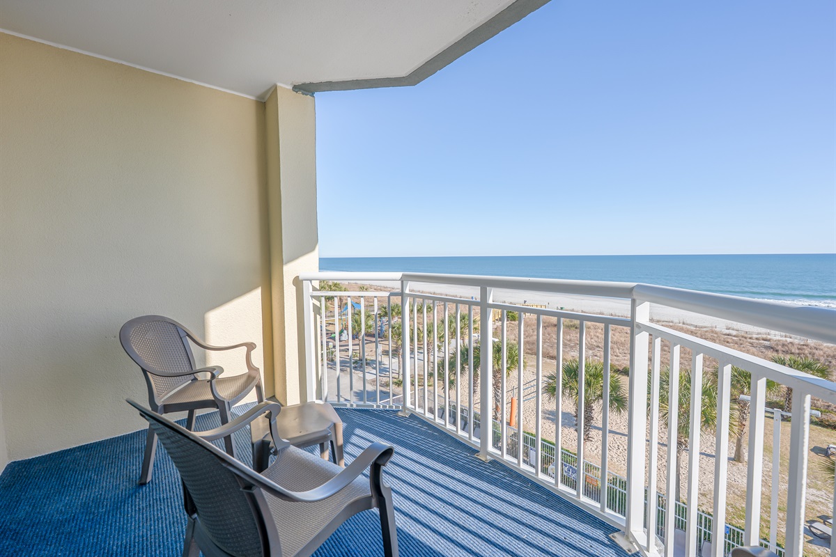 Amazing View from the Balcony!