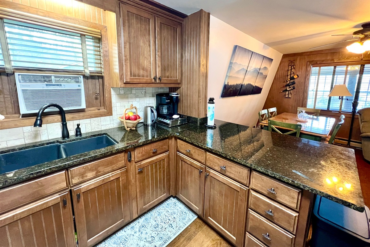 Kitchen with Coffee Bar