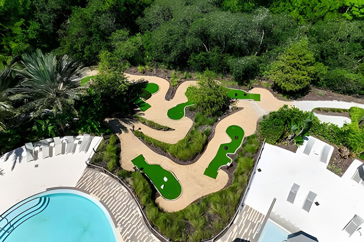 Our community mini-golf course is the perfect spot. All equipment is provided!