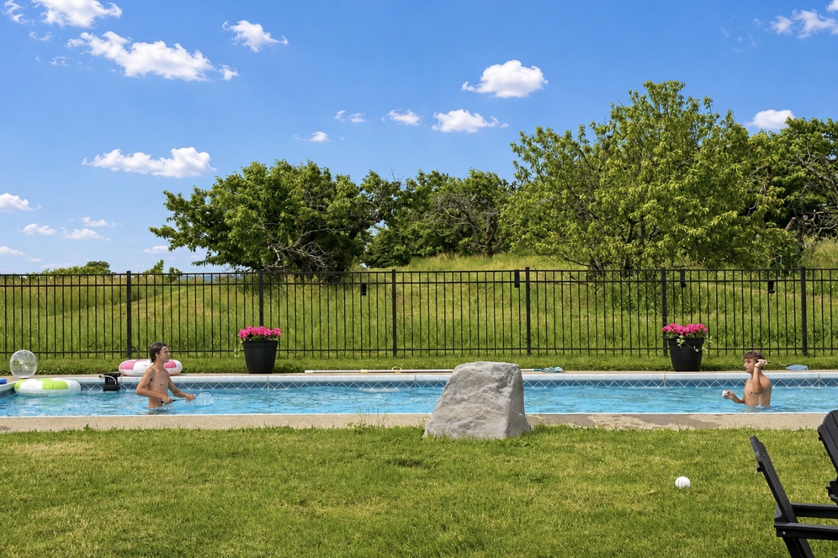 Pool days are the best days.