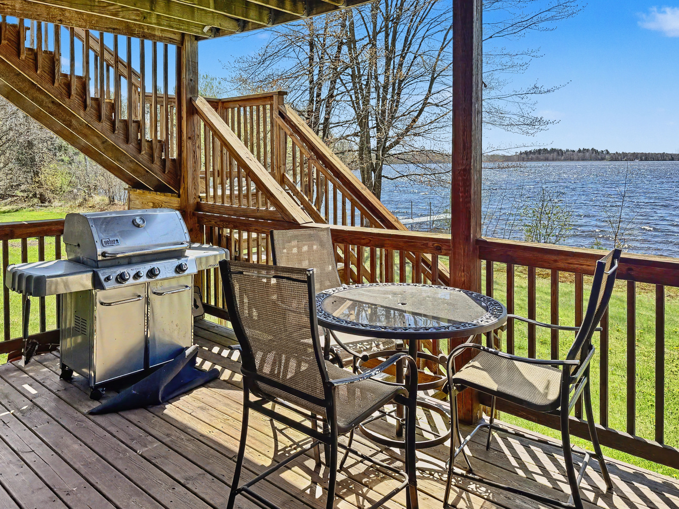 Deck - Grill and Patio Seating