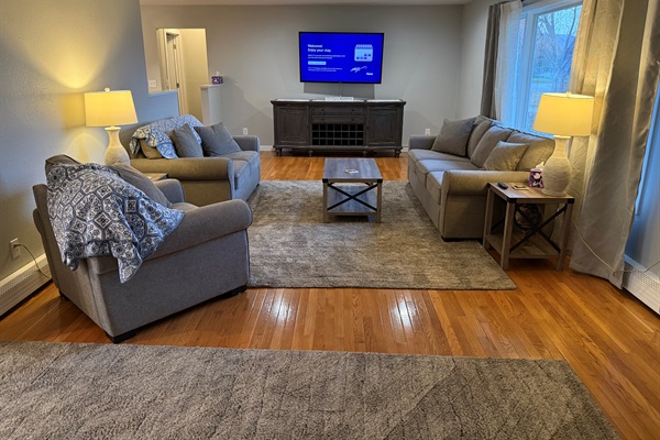 Living room area on main floor